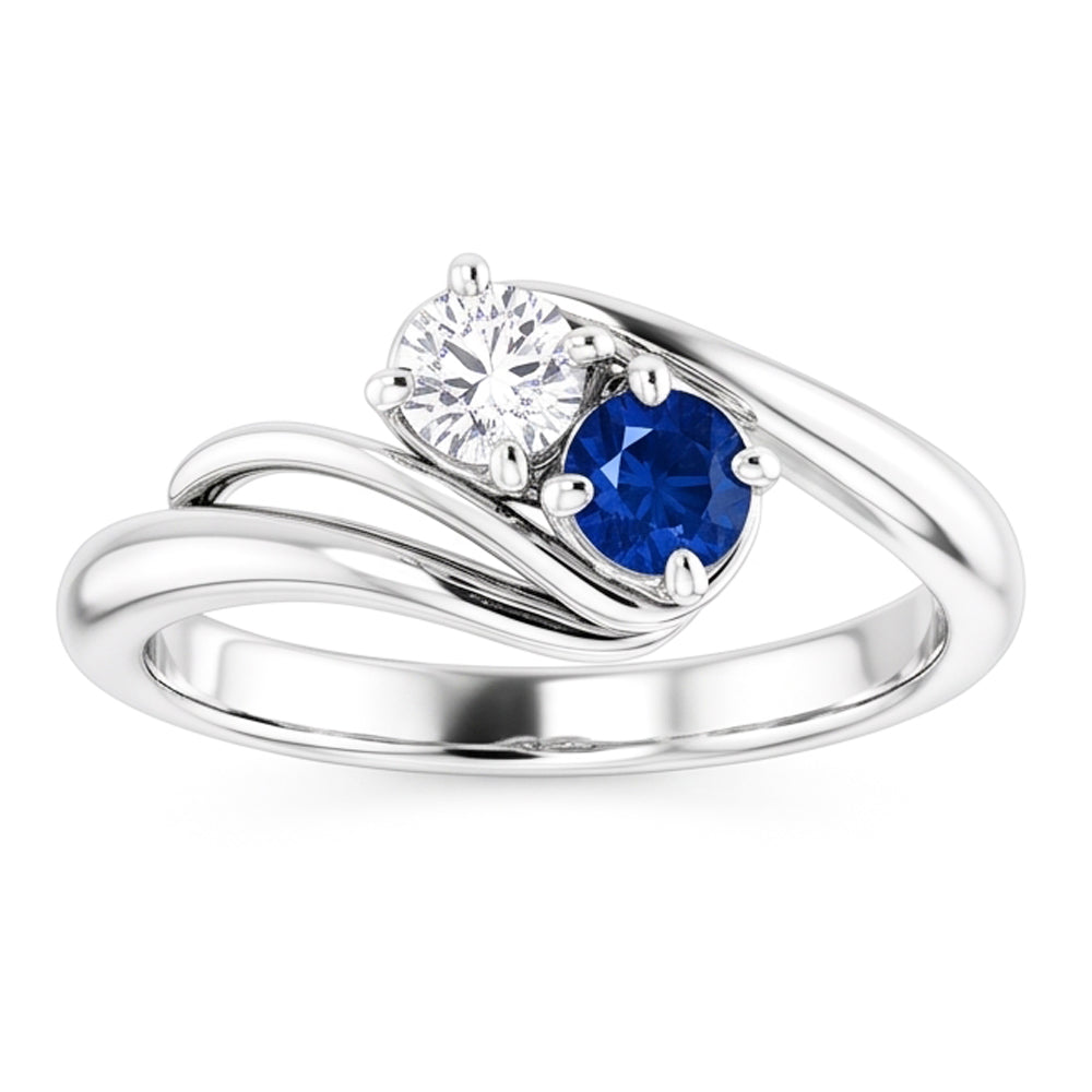 Anello Zaffiro Vero 1.50 Carati