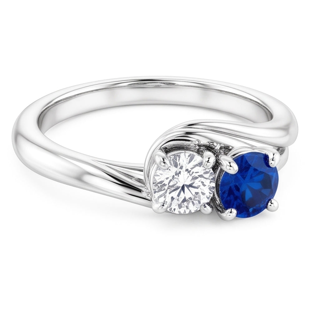 Anello Zaffiro Vero 1.50 Carati