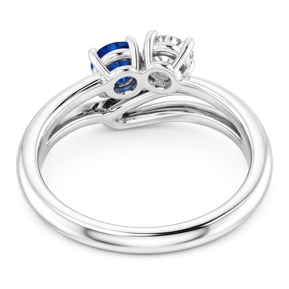 Anello Zaffiro Vero 1.50 Carati
