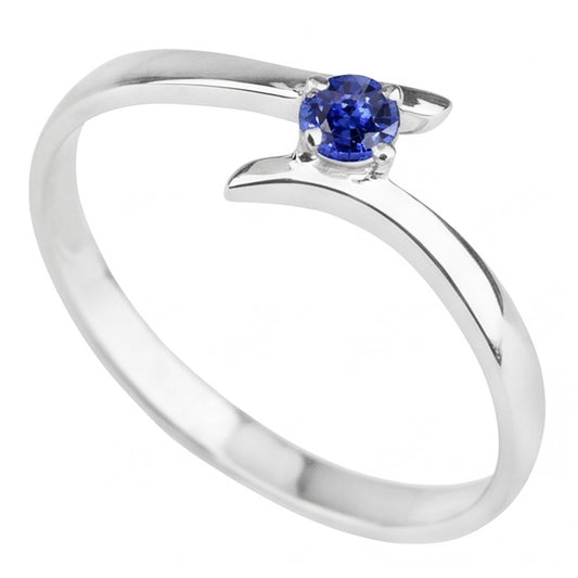 Anello Zaffiro Vero 1 Carati