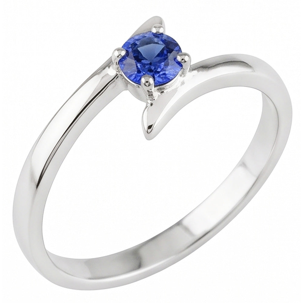 Anello Zaffiro Vero 1 Carati