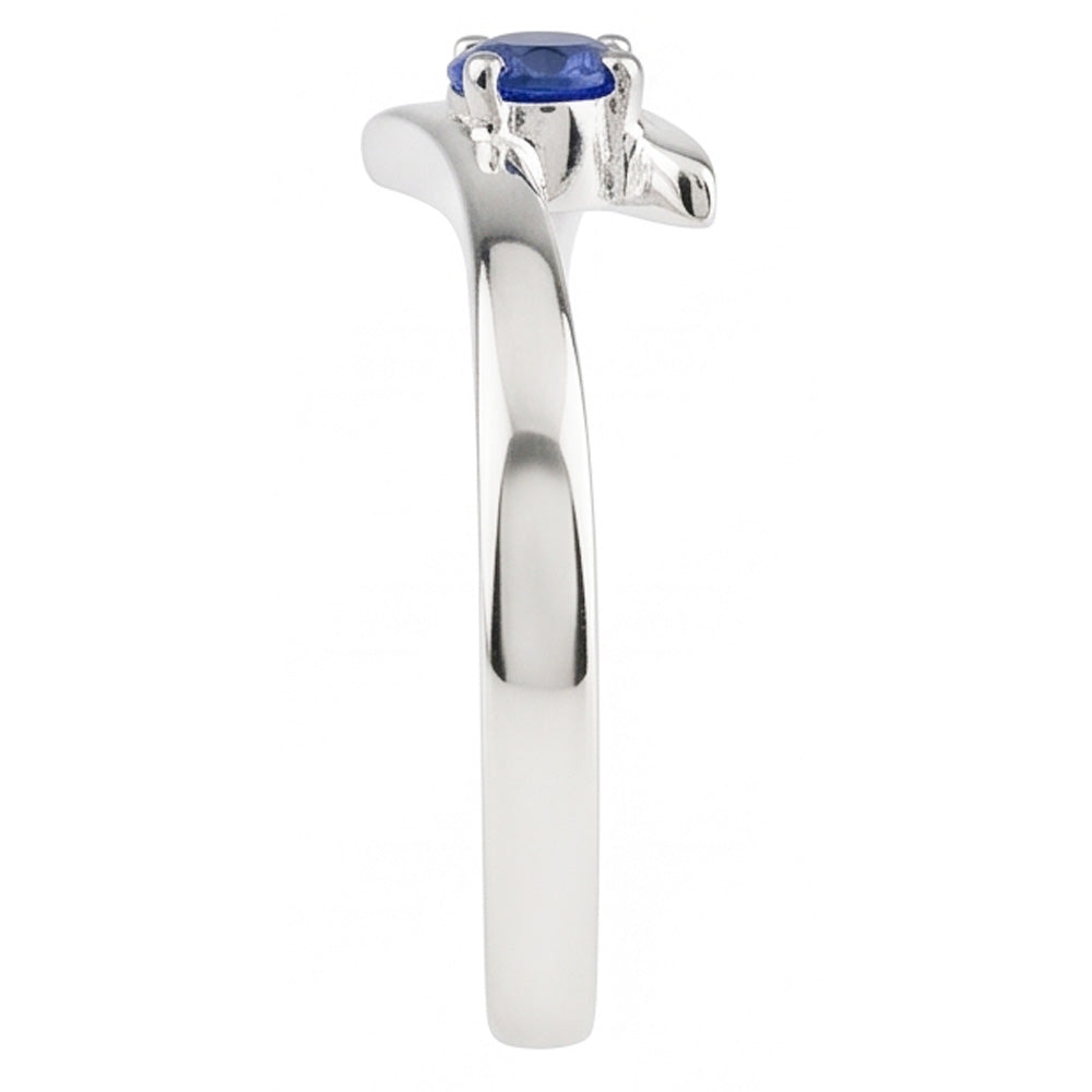 Anello Zaffiro Vero 1 Carati