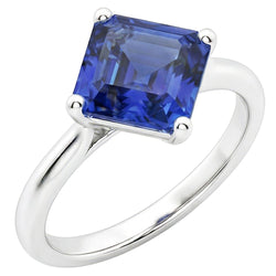 Anello Zaffiro Vero 2.50 Carati