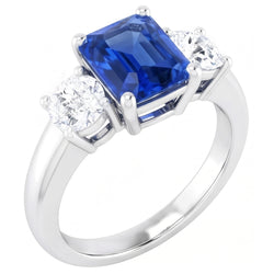 Anello Zaffiro Vero 2.50 Carati