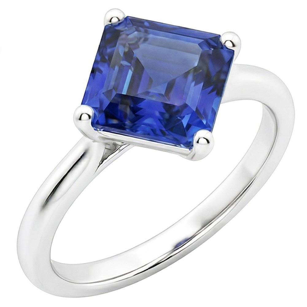 Anello Zaffiro Vero 2.50 Carati