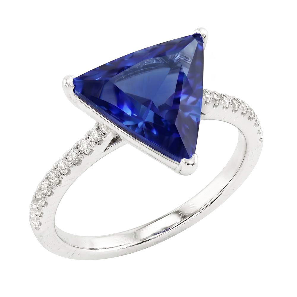 Anello Zaffiro Vero 2.50 Carati