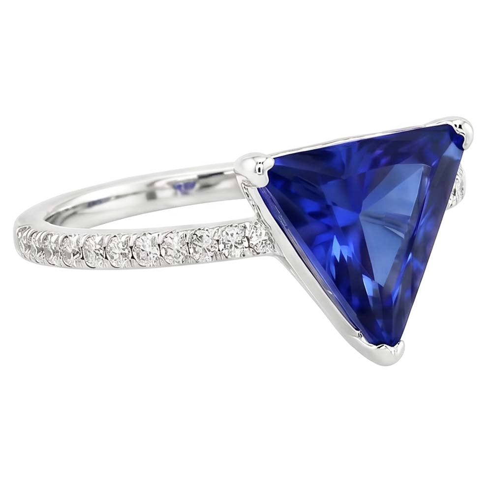 Anello Zaffiro Vero 2.50 Carati