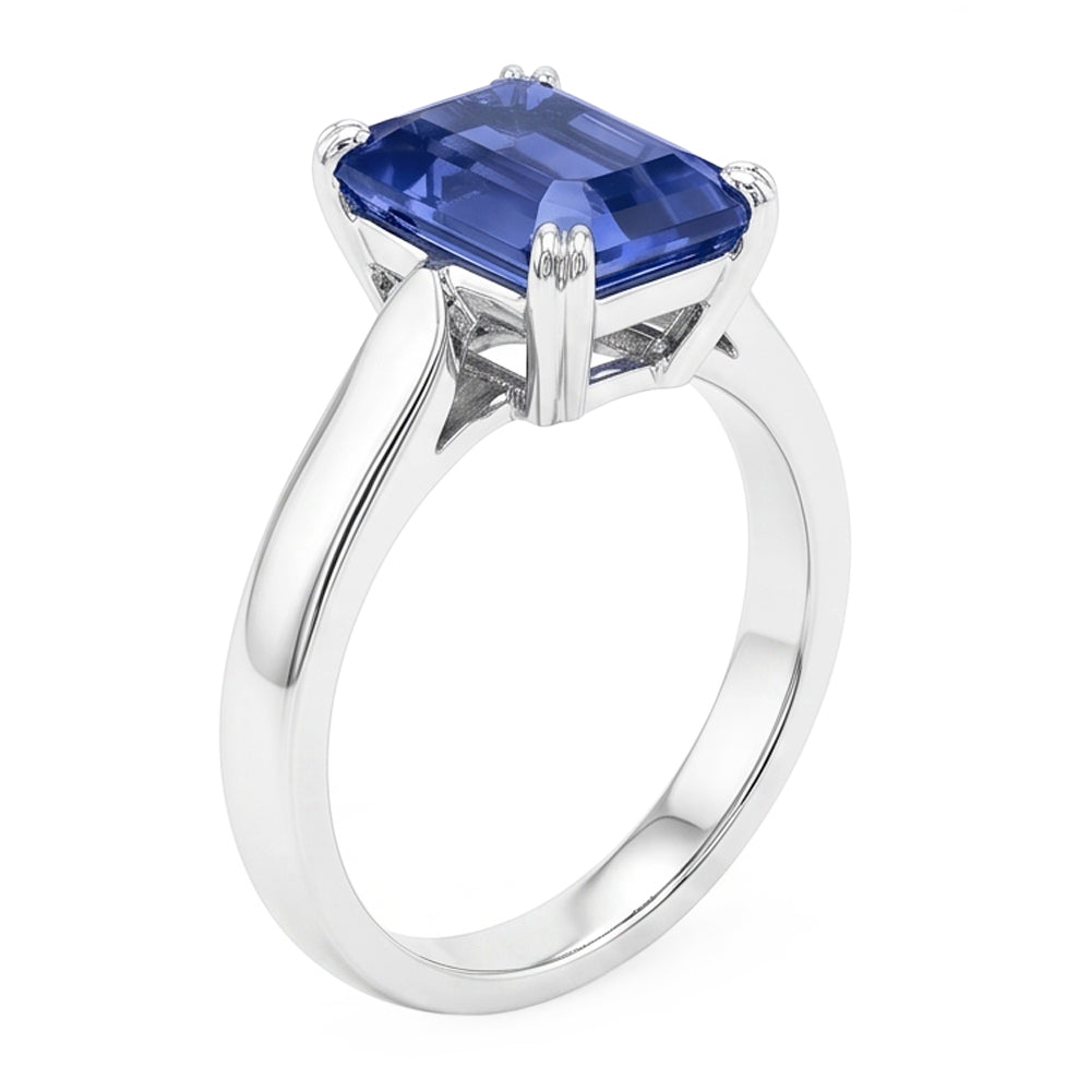 Anello Zaffiro Vero 2.50 Carati