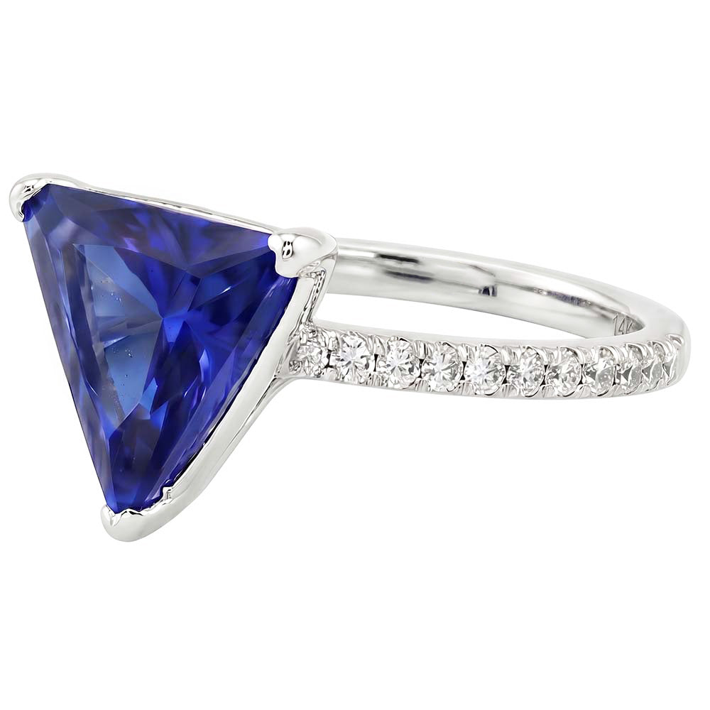 Anello Zaffiro Vero 2.50 Carati