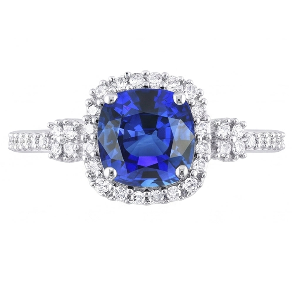 Anello Zaffiro Vero 3.50 Carati