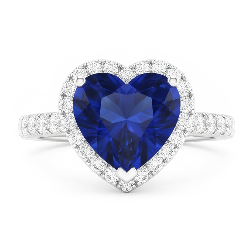 Anello Zaffiro Vero 3.50 Carati