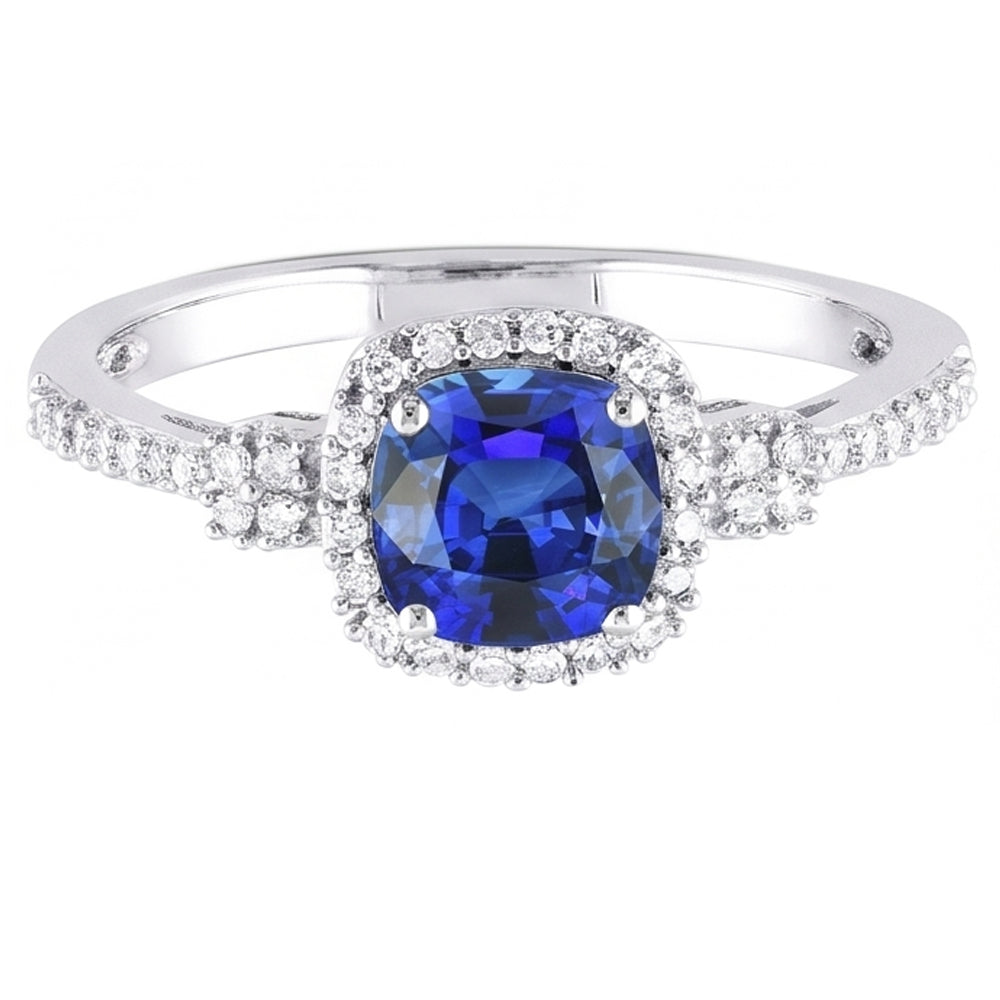 Anello Zaffiro Vero 3.50 Carati