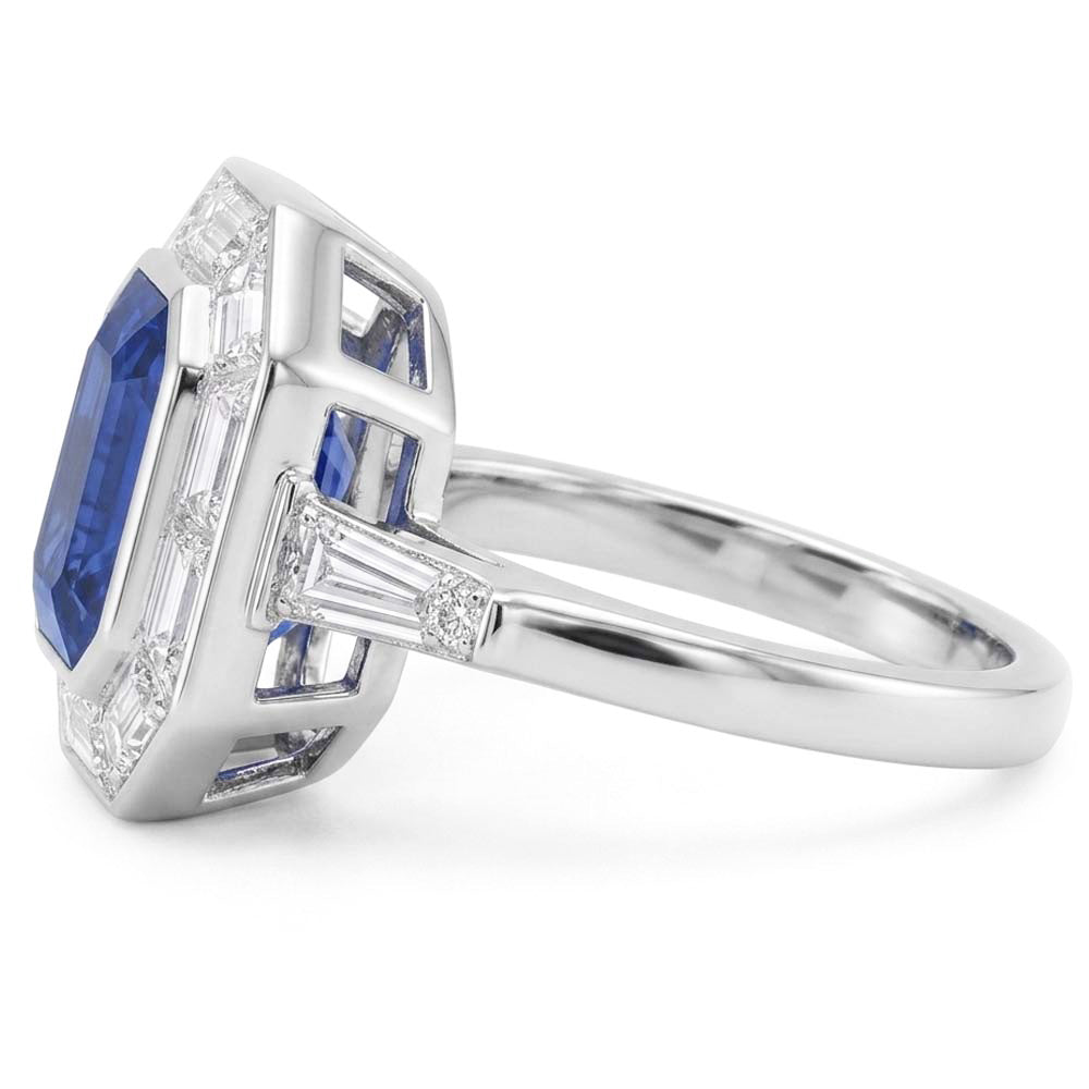 Anello Zaffiro Vero 3.50 Carati