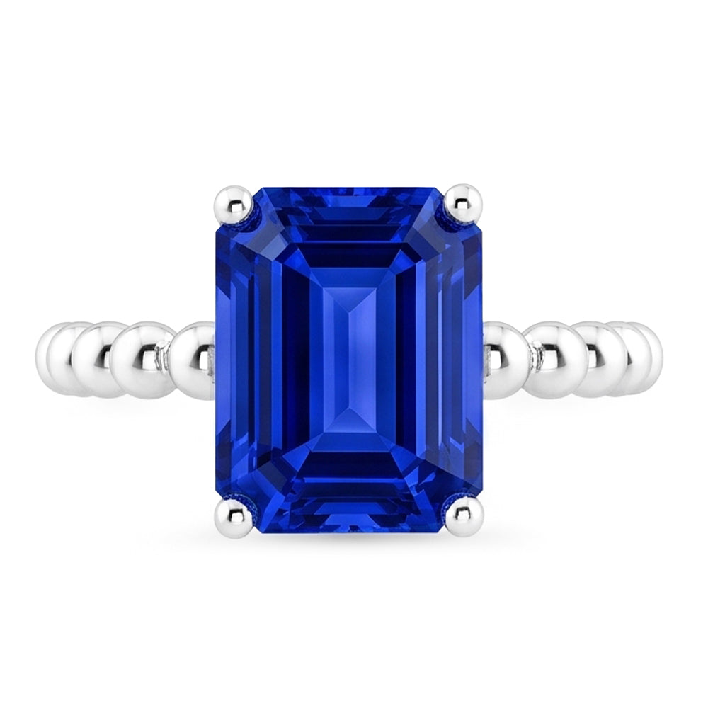 Anello Zaffiro Vero 3 Carati