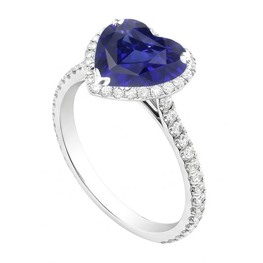 Anello Zaffiro Vero 4.50 Carati