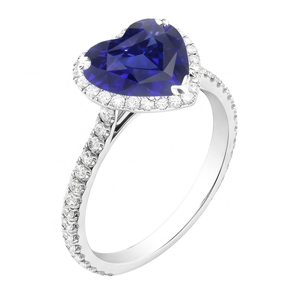 Anello Zaffiro Vero 4.50 Carati