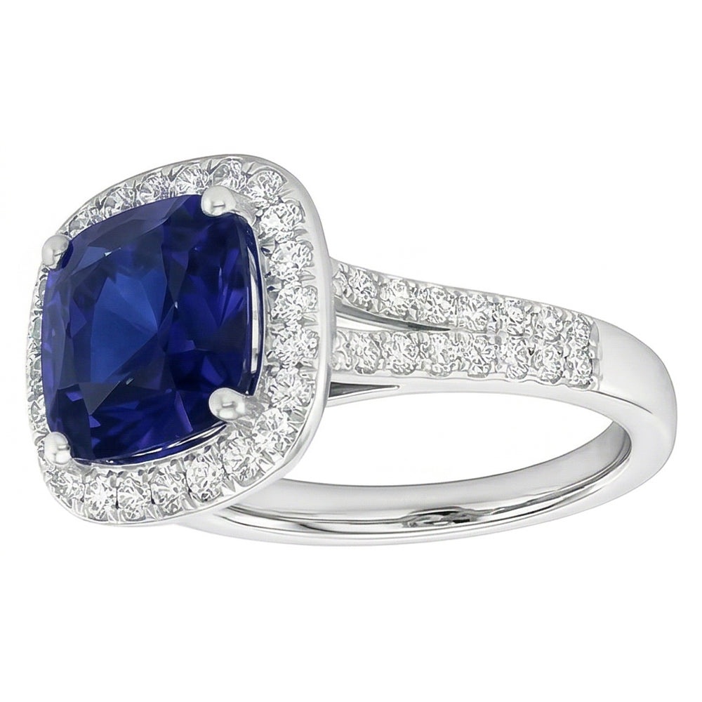 Anello Zaffiro Vero 4.50 Carati