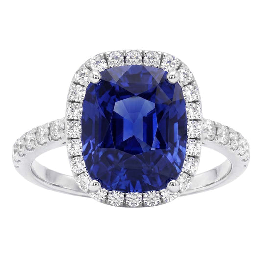 Anello Zaffiro Vero 9.75 Carati