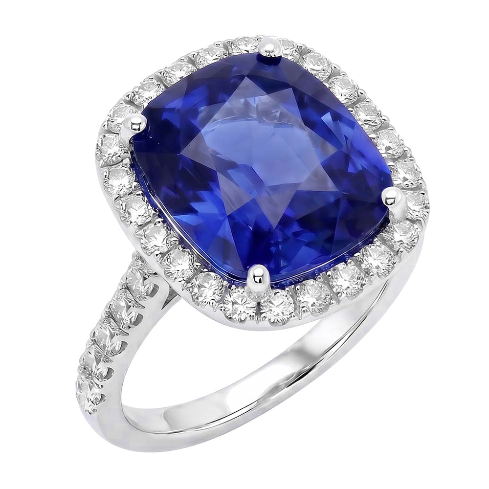 Anello Zaffiro Vero 9.75 Carati