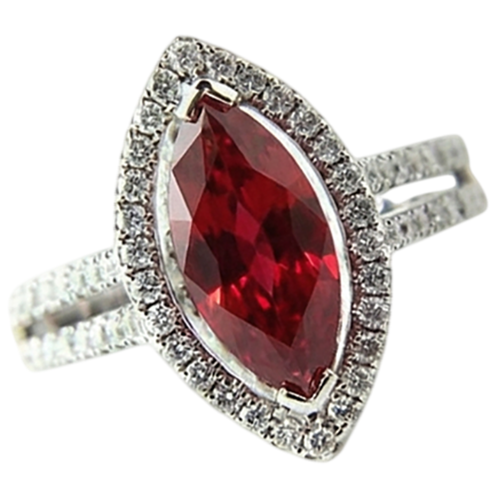 vero round diamante 4.50carati anello angolo laterale