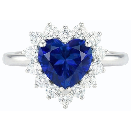 vero round diamante 3carati anello angolo laterale