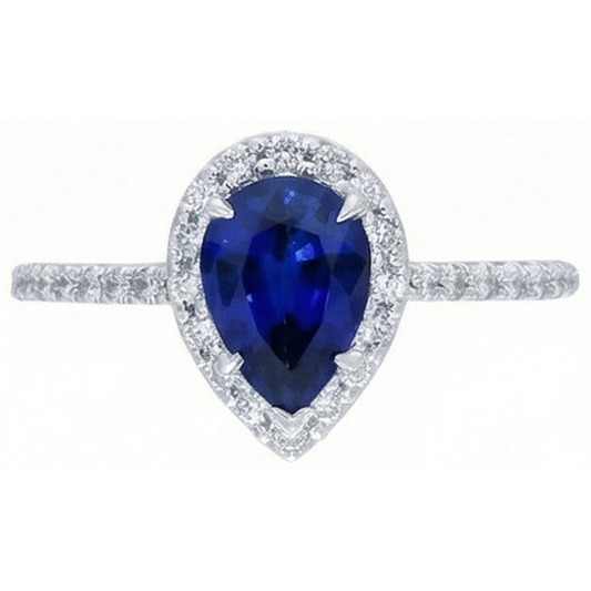 vero round diamante 2.90carati anello angolo laterale