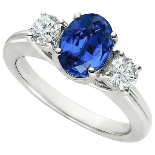 vero round diamante 3carati anello vista frontale