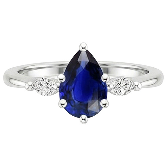 Anello con Acquamarina