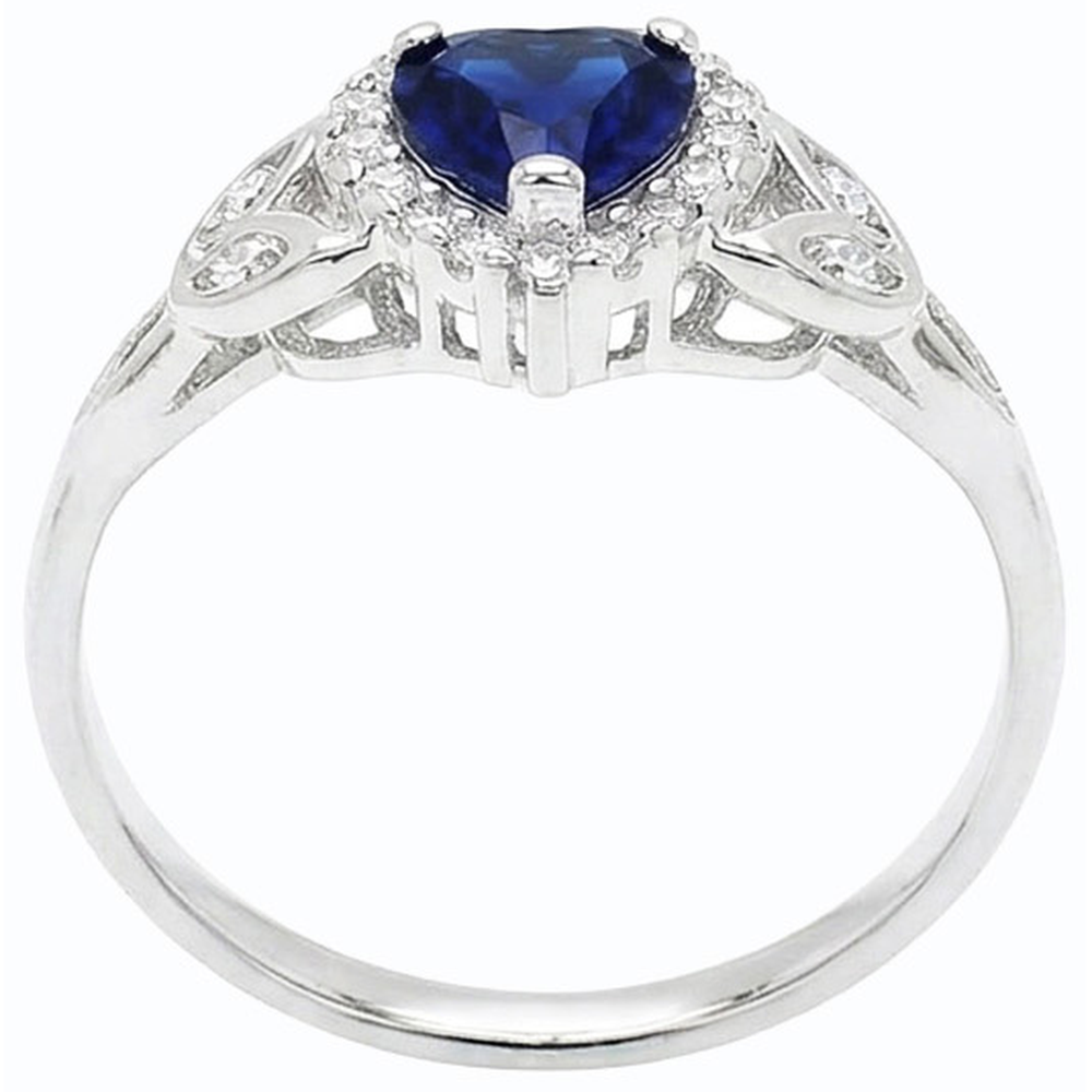 vero round diamante 1.50carati anello vista dall'alto