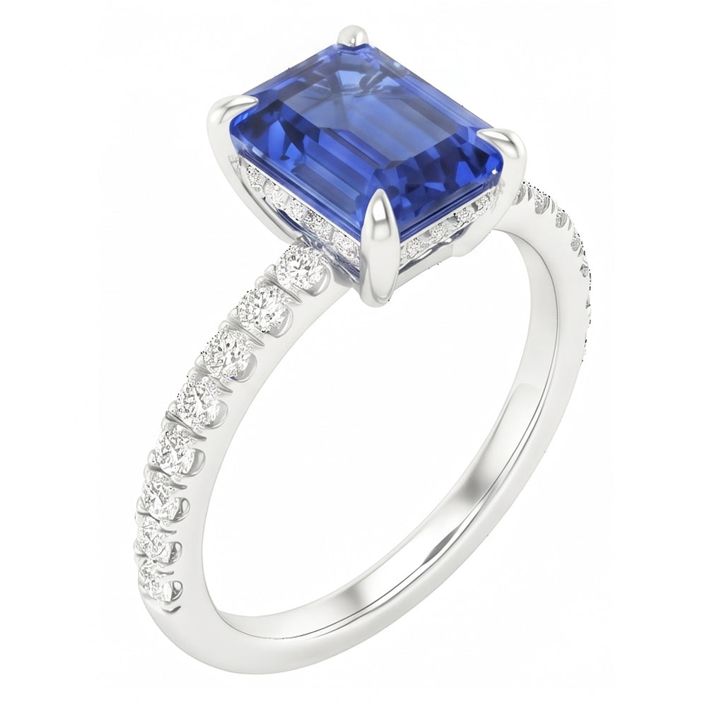 Anello con Pave di Brillanti