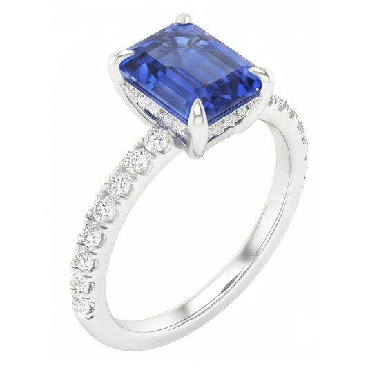Anello con Pave di Brillanti