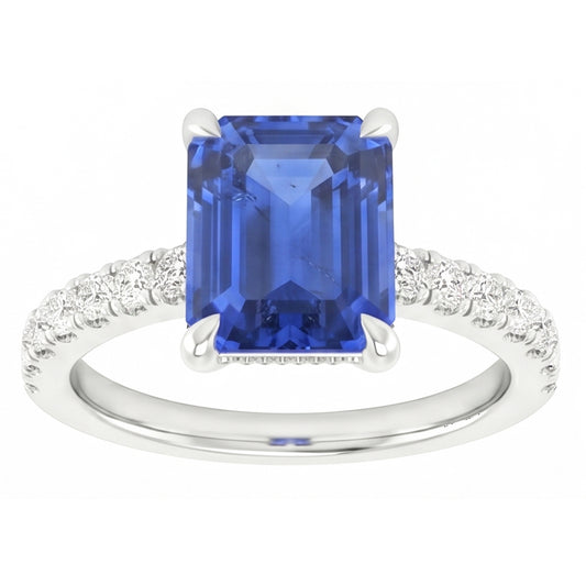 Anello con Pave di Brillanti