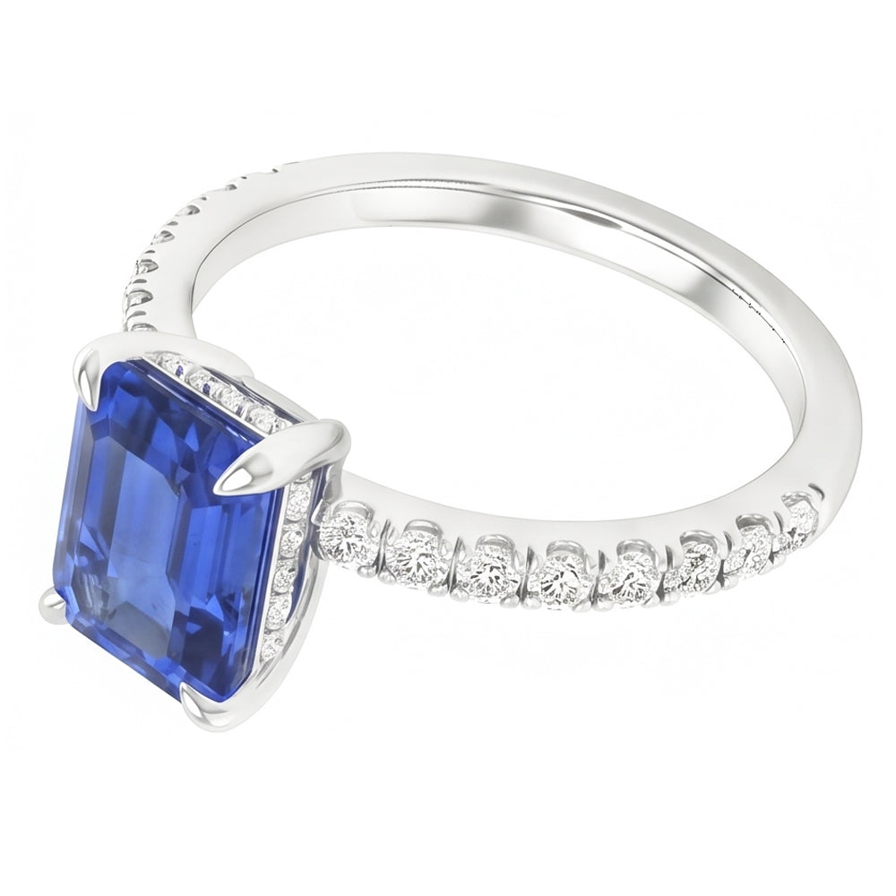 Anello con Pave di Brillanti