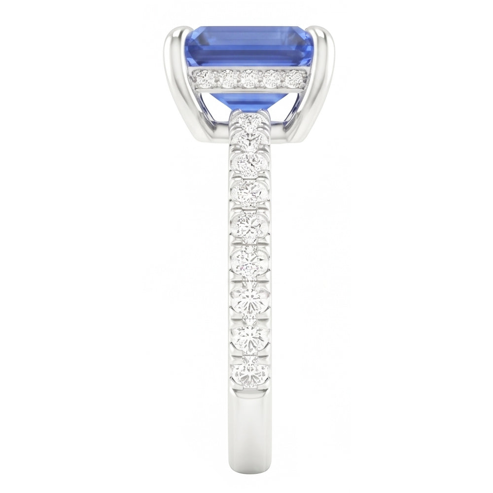 Anello con Pave di Brillanti