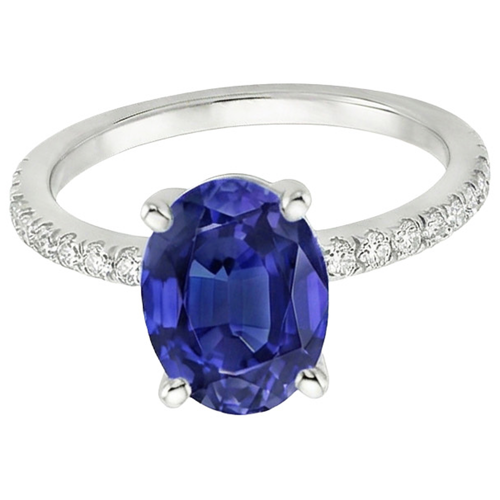 vero round diamante 4carati anello dettaglio ravvicinato