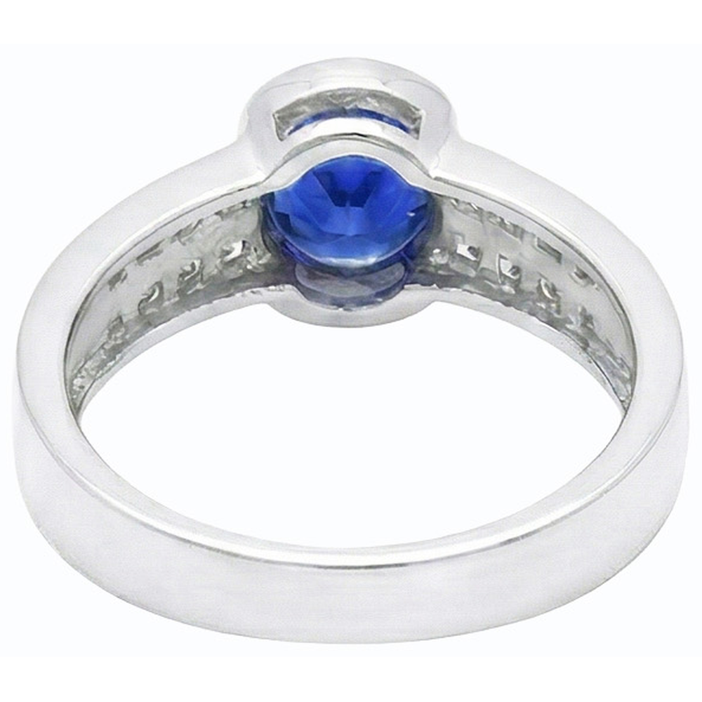 vero princess diamante 2.50carati anello angolo laterale