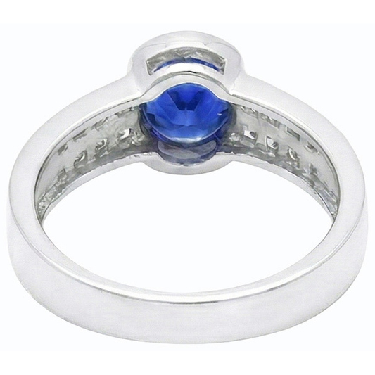 vero princess diamante 2.50carati anello angolo laterale