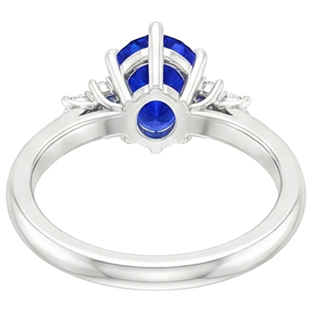 Anello con acquamarina