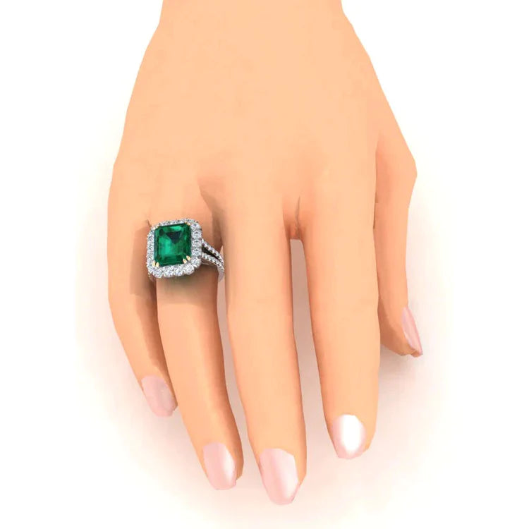  diamante Verde Smeraldo
