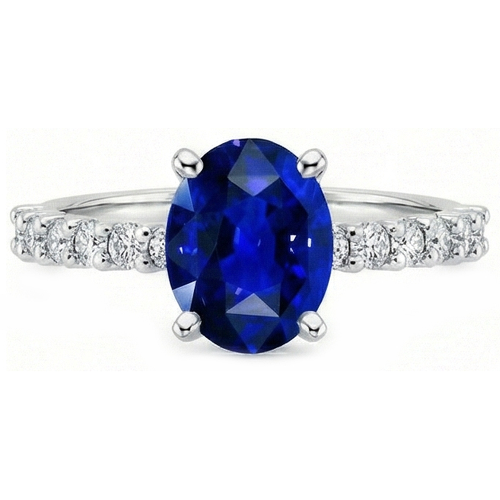 vero round diamante 4.50carati anello dettaglio ravvicinato