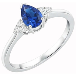 Anello Zaffiro Vero 1.85 Carati