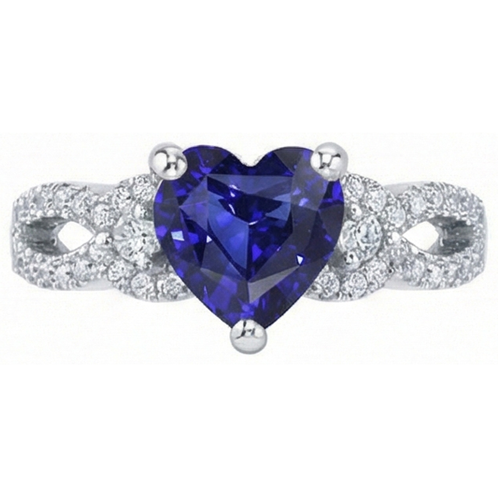 vero round diamante 3.50carati anello angolo laterale
