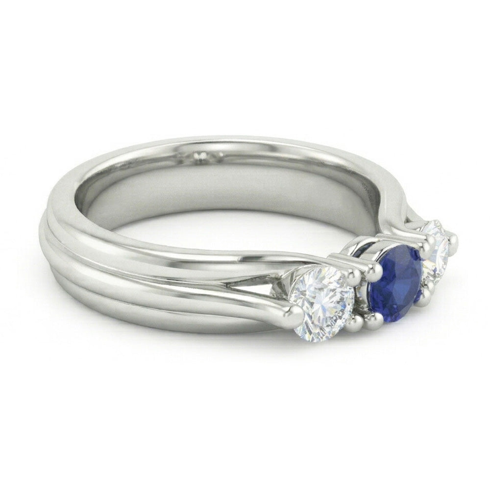 vero round diamante 0.40carati anello dettaglio ravvicinato