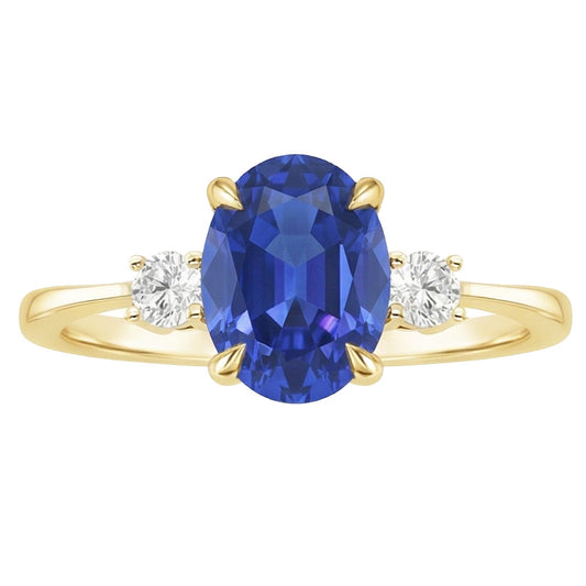 vero oval diamante 5.50carati anello dettaglio ravvicinato