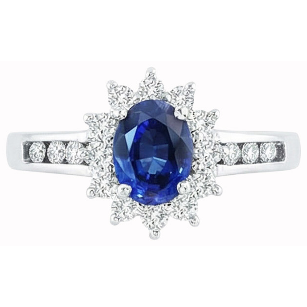 vero round diamante 3.80carati anello dettaglio ravvicinato