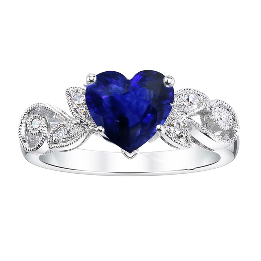 vero round diamante 2.25carati anello angolo laterale