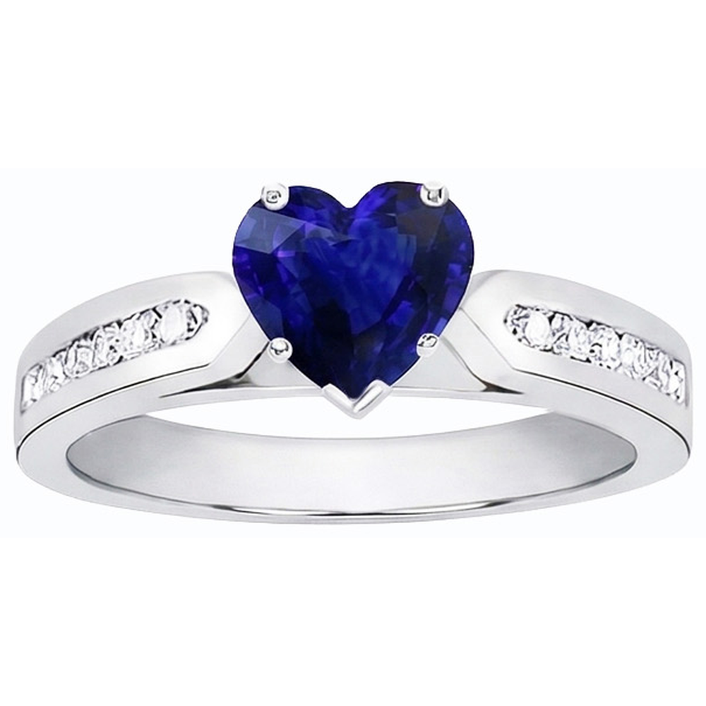 vero round diamante 2.50carati anello angolo laterale