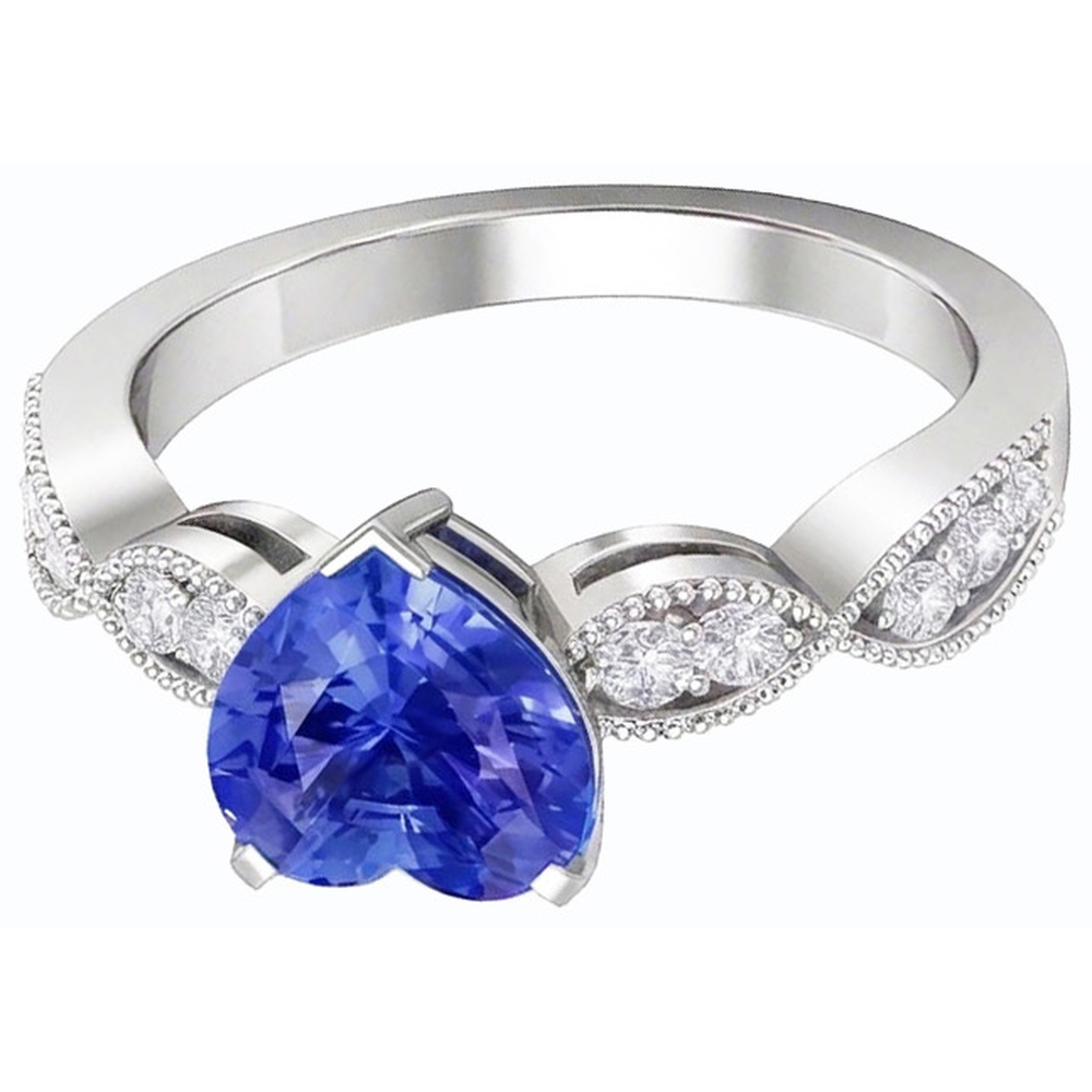 vero round diamante 3carati anello dettaglio ravvicinato