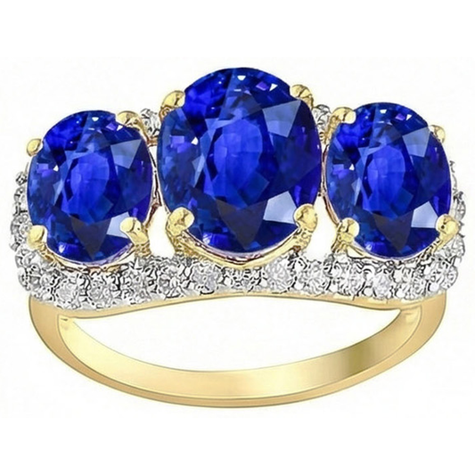 vero oval diamante 6carati anello dettaglio ravvicinato