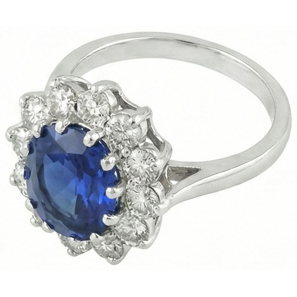 vero round diamante 6carati anello dettaglio ravvicinato